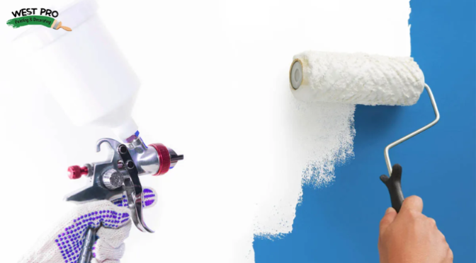 Roller Painting vs. Spray Painting—Which Home Painting Method is Better?